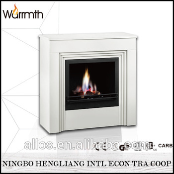 Bio ethanol indoor fireplace with mantel (WF631)