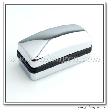 PK-06 Silver Plastic Cufflinks Box,Cufflink Package                        
                                                Quality Choice