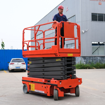 Vertical Hydraulic Manual Portable Mobile Scissor Lift