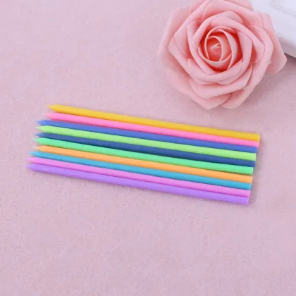 rainbow Birthday cake candle for decoration