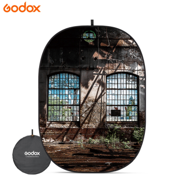 Godox 3D Collapsible Background Board - City Ruins for Portrait Photography