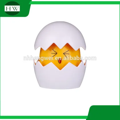 LED touching sensor night light and Egg shape table night lamp