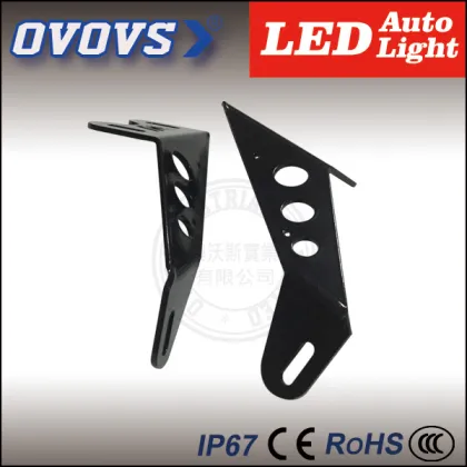 OVOVS black short J-e-e-p Engine Hood Bracket