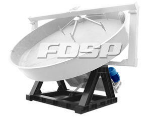 High Intensity Compound Fertilizer Machines / Disk Granulator For Drying Fpzl Series