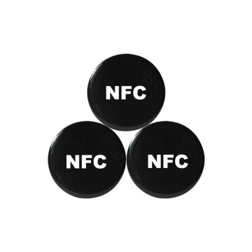 Waterproof Epoxy NFC Tag: Programmable Social Media Anti-metal NFC Sticker for Cell Phones