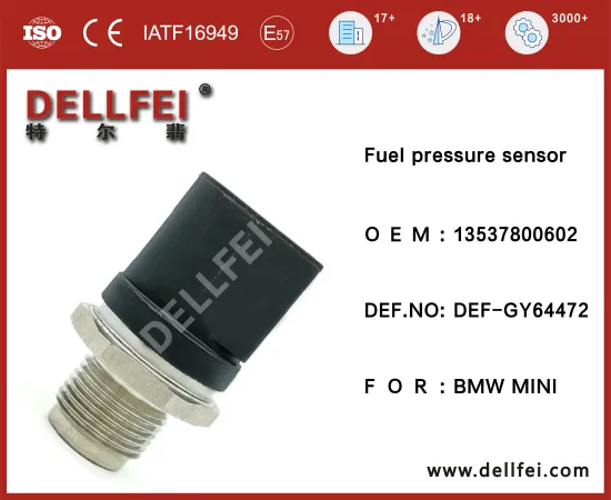 High Quality Fuel Rail Common Pressure Sensor 13537800602 for BMW,MINI