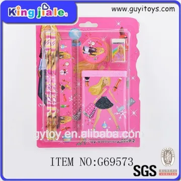2015 New Year Soft cheap wholesale children's stationery set
