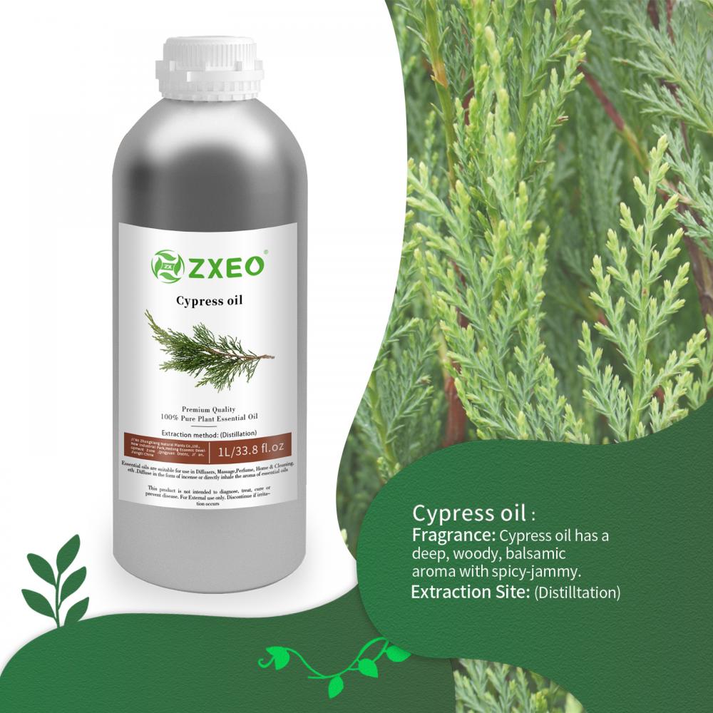 El aceite esencial de Cypress ayuda a combatir el acné y a manejar la piel grasa