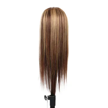 4 27 Ombre Highlihght Colorful Remy Cuticle Aligned Lace Front Human Hair  4 27 Wigs  Brown Color Wholesale Multi Color Wig