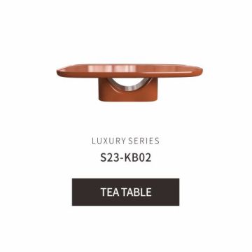 Mesa de café de diseño de lujo