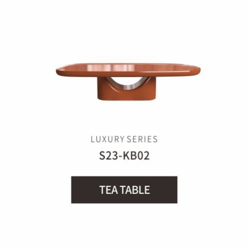Mesa de café de diseño de lujo