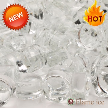 Fire Glass , No Smoke Odor or Ashes And Plenty Of Style