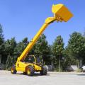 รถตักล้อเลียน Mini Wheel Loader Telescopic Boom