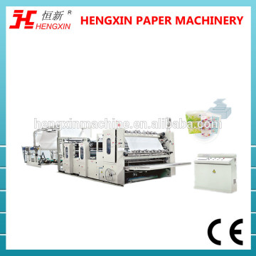 Hot Sale Facial Tissue Folding Machine & Box Packing Machine