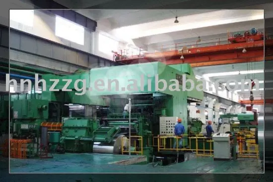 Henan HZZG aluminum strip cold rolling mill