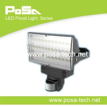 45W led flood light with motion sensor (PS-FL1836)