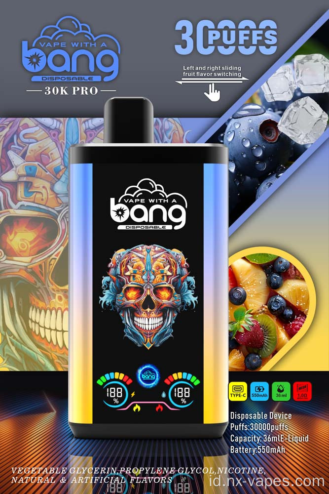Bang 30000 Pro Dual Flavour 30K Disposable Vape