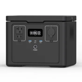 China Supplier Portable Power Station 500W UPS Solar Generator 600W Lifepo4 Battery Bank Fast Charge