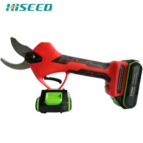 Titanium Bypass Electric Pruning Shears for Garden Branch Cutting