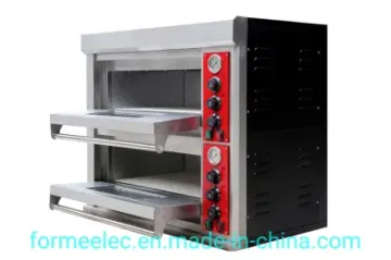 Egg Tart Cake Oven Bread Hamburger Oven 13kw Electric Oven 2-Decks 4-Trays Pizza Oven