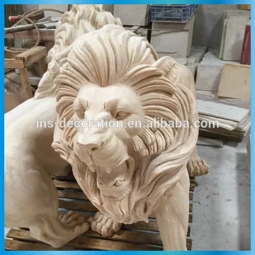 Hand carved stone sculpture tiger