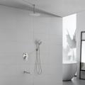 Brushed Nickel Shower Set Bath Shower Mixers