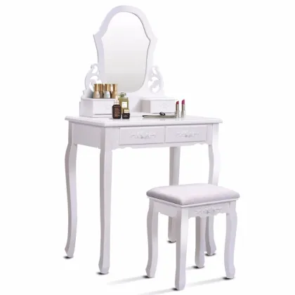 Bedroom Home Furniture Mirrored Dressing Table