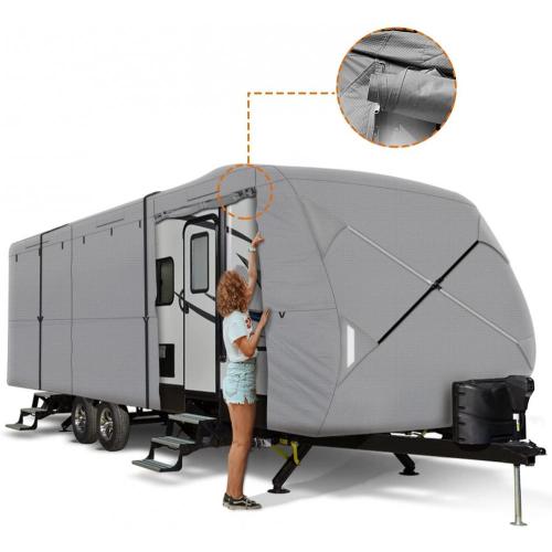 Accessories Deluxe 4 Layers Travel Trailer RV Cover