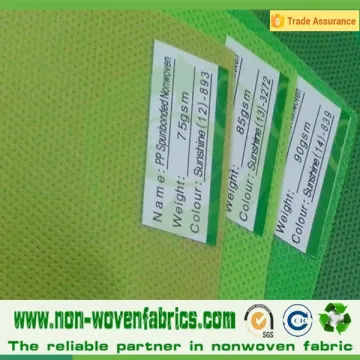 pp non woven fabric free sample
