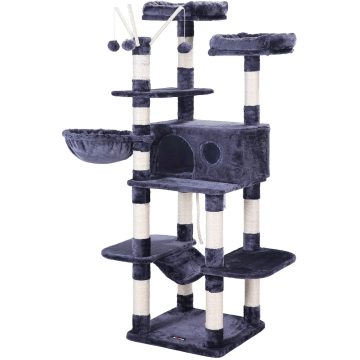 64.6 Inches Large Cat Tower Cat Tree