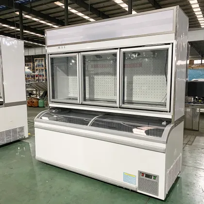 Horizontal Chest Freezer for Supermarket Refrigeration