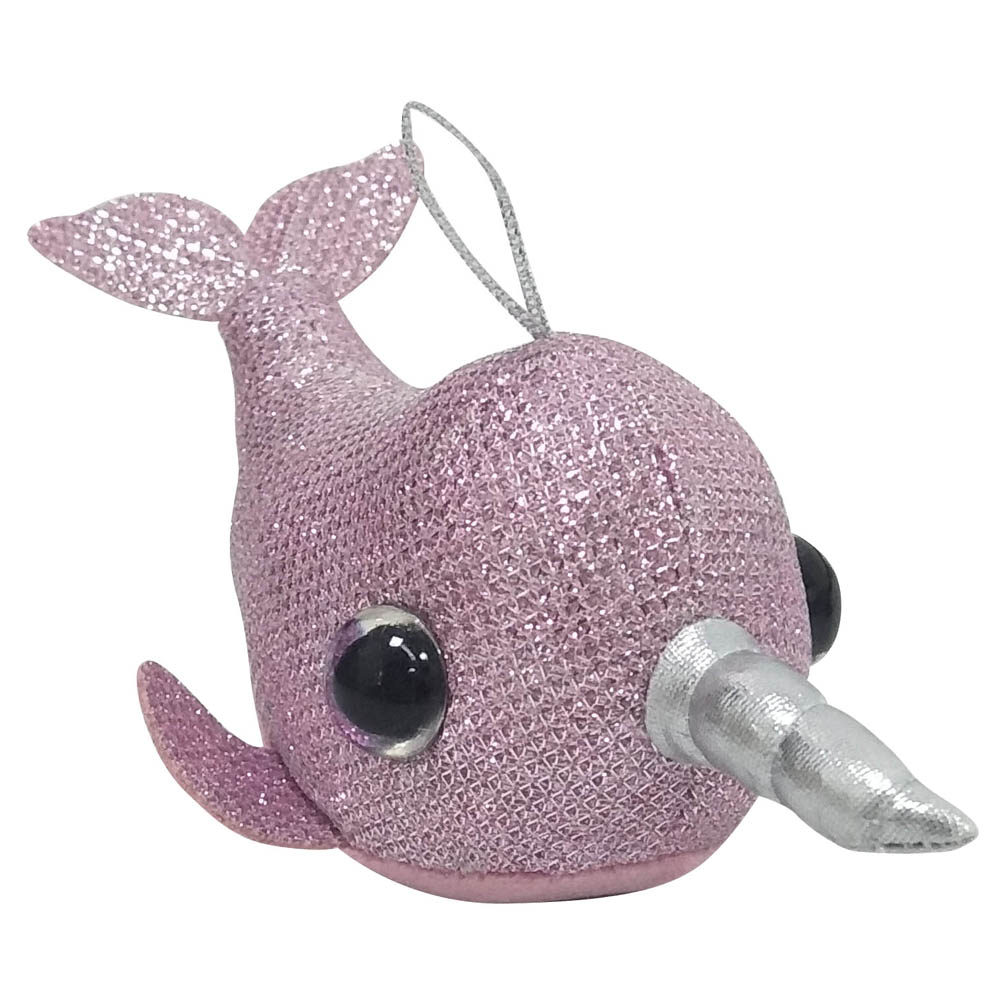 3d Narwhal Christmas Hanging Ornament