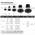 Glare Trimless nélküli süllyesztett mennyezet Downlight LED reflektorfény