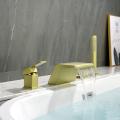 Brass Bathtub Faucet Set with Hand Shower