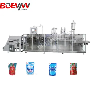 Doypack Corner Spout Bag Ketchup Packaging Machine
