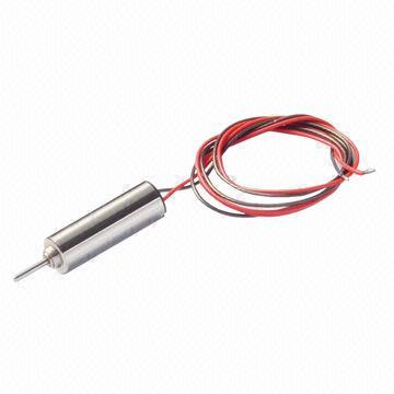 4mm Diameter Coreless Micro Motor in 12mm Length with High Speed 65,000rpm at 3.7V DC