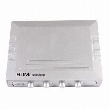 HDMI Splitter für weiße Farbe 4-Wege-Schalter