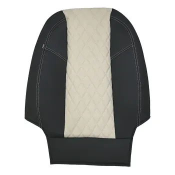 Wholesale High Quality Universal Fit Custom Logo Diamond Leather 12pcs Full Set Car Seat Covers