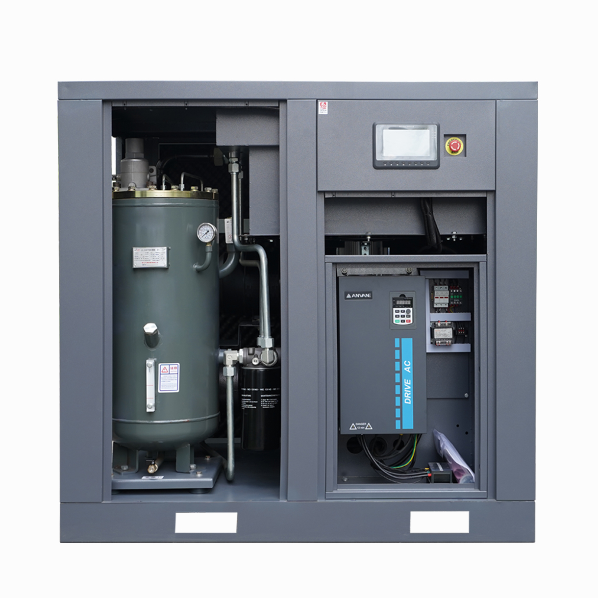 Low-pressure screw air compressor