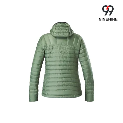 Trendy Women's Micro Down Hooded Jacket Style