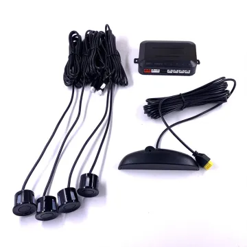 12V Backup Camera with Radar System and 4 Sensors for Car Parking Assist