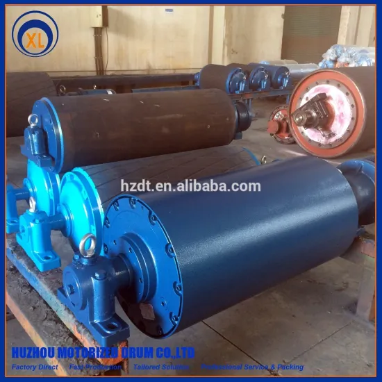 YTH-II type head pulley, electric roller pulley for belt conveyor