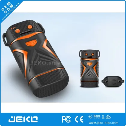 Outdoor powerbank waterproof Powerbank 5200Mah with laser pointer and LED flash light outdoor battery