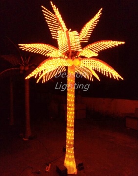 Outdoor Solar Palm Trees