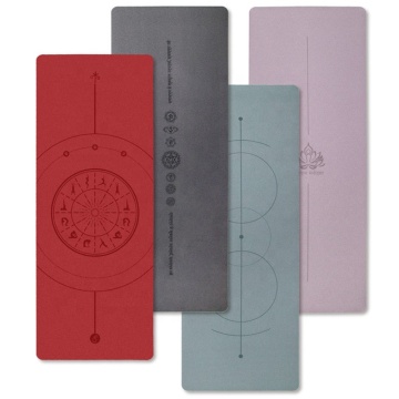 2022 Eco-Friendly Yoga Mat: Anti-Slip, Leather-Coconut Fiber Silk Blend, Natural Matte Finish