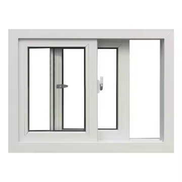 PVC Energy Saving Residential Horizontal Sliding Windows