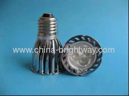 Aluminum E27 3x2w Led Spotlight 