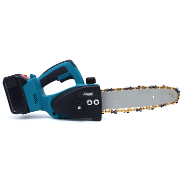 May Cua Pin Rechargeable Mini Chainsaw - 4-Inch Cordless Lithium Battery Electric Chain Saw