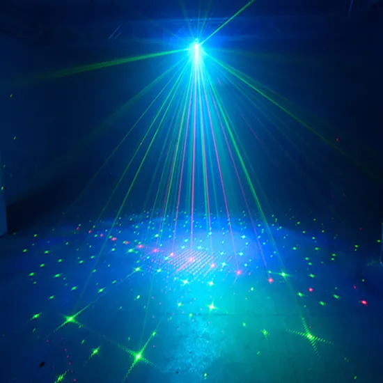 DJ Mini Laser Stage Lighting 6W Laser Spot Light for Wedding 3D Effects