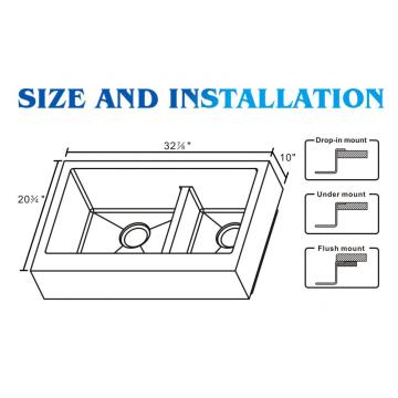 Best Apron Sink Handmade Stainless Steel Kitchen Sink